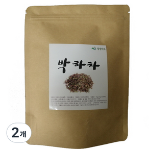 청명약초 박하차 티백 국내산, 1.2g, 20개입, 2개