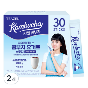 티젠 요거트 스무디 콤부차, 2개, 30개입, 5g