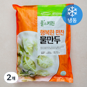 풀무원 풀스키친 행복한 만찬 물만두 (냉동), 1.35kg, 2개