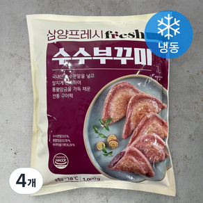 모닝하임 수수부꾸미 (냉동), 1000g, 4개