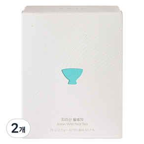 쌍계명차 일상다완 지리산 돌배차, 25ml, 10개입, 2개