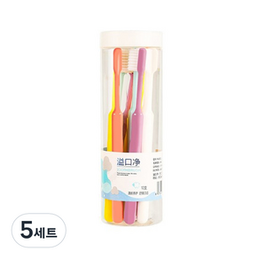 팡팡카트 소프트 캔디 칫솔 5종 x 2p 세트, 5세트, 10개입