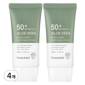 과일나라 알로에베라 모이스처 리얼 수딩 선크림 SPF50+ PA++++