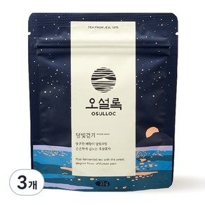 오설록 달빛걷기 과일차, 35g, 1개입, 3개