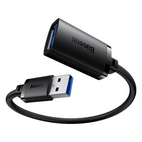 베이스어스 Aijoy USB 3.0 USB 연장 케이블, 1개, 0.5m