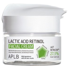 APLB 젖산 레티놀 페이셜 크림, 55ml, 1개