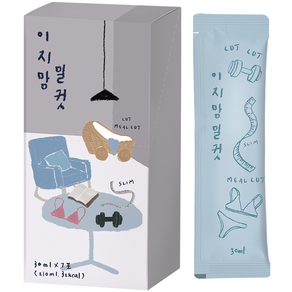 이지바이오메드 이지맘 밀컷 차, 30ml, 7개입, 1개