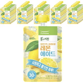 풀무원 풀스키친 레몬에이드 100ml, 레몬맛, 40개