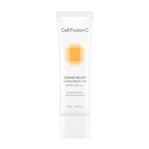 셀퓨전씨 더마 릴리프 썬스크린 100 SPF50+ PA++++, 50ml, 1개