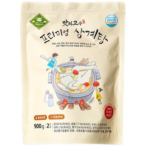 맛의고수 국내산 프리미엄 즉석 삼계탕, 1개, 900g