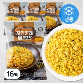 푸르온 치킨카레 볶음밥 (냉동), 270g, 16팩