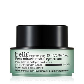 빌리프 피트미라클 리바이탈 아이크림, 25ml, 1개