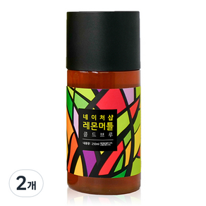 네이처샵 레몬머틀 콜드브루, 250ml, 1개입, 2개, 250ml