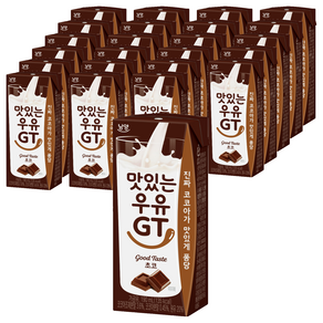 맛있는우유GT 초코, 190ml, 24개