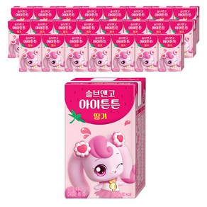 솔브앤고 아이튼튼 딸기 멸균우유, 150ml, 24개