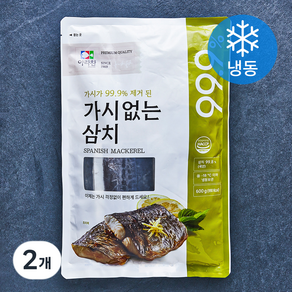 아라찬 가시없는 삼치 (냉동), 600g, 2개