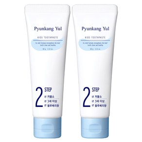 편강율 키즈 치약 블루베리향, 2개, 60g