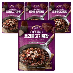 차오차이 트러플 고기짜장, 180g, 4개