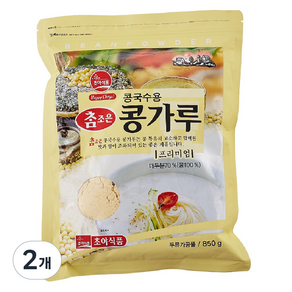 초야식품 참조은 콩국수용 콩가루, 850g, 2개