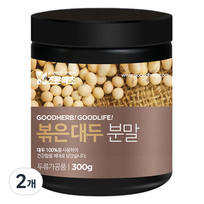 조은약초 볶은대두 분말, 2개, 300g