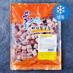 오징어 절단 (냉동), 1개, 1kg