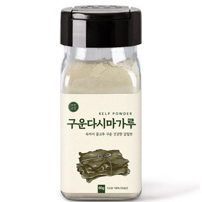 바른미각 구운 다시마가루, 60g, 1개