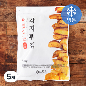 더 맛있는 모듬 감자튀김 (냉동), 500g, 5개