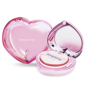 봉봉프렌즈 여아용 저자극 무기자차 하트 선쿠션 SPF50+ PA++++, 15g, 1개