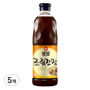 샘표 조림간장, 860ml, 5개