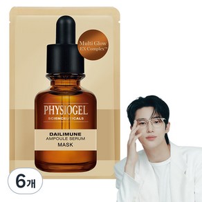 피지오겔 사이언수티컬즈 데일리뮨 앰플 세럼 마스크팩, 1개입, 6개