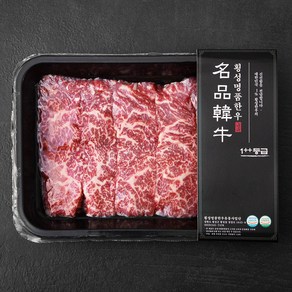 횡성한우 1++등급 치마살 구이용 (냉장), 200g, 1개