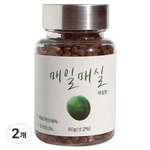 황매실로 만든 매일 매실환, 80g, 2개