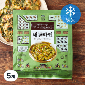 박가네빈대떡 해물파전 2개입 (냉동), 260g, 5개