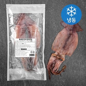 촉촉 반건조 오징어 5마리, 700g(대), 1봉