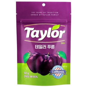 테일러 푸룬건자두, 50g x 1개, 50g, 1개