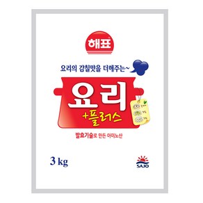 해표 요리플러스, 3kg, 1개