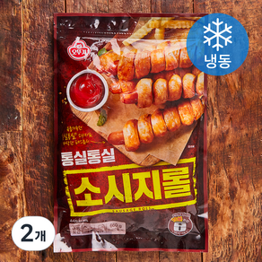 오뚜기 통실통실 소시지롤 6개입 (냉동), 660g, 2개