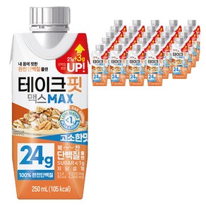 테이크핏 맥스 고소한맛 드링크믹스, 250ml, 24개