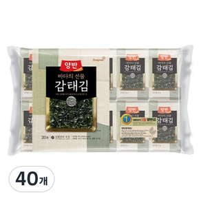 동원 감태김 식탁 8p, 4g, 40개