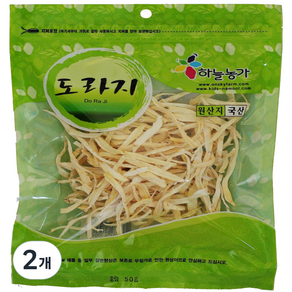 나물이야기 국산 건도라지, 50g, 2개