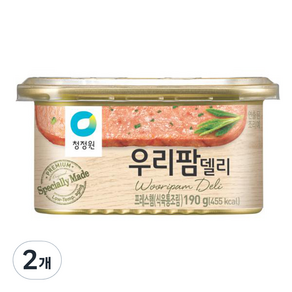 우리팜 청정원 델리 햄통조림, 2개