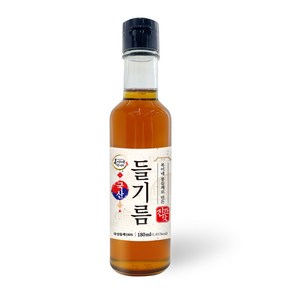 복이네먹거리 통들깨로 만든 진한맛 국산 들기름, 180ml, 1개