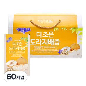 더존건강 더 조은 도라지배즙, 100ml, 60개