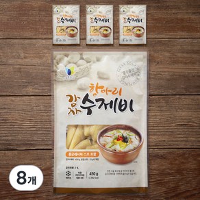 삼호농산 항아리 감자 수제비, 450g, 8개