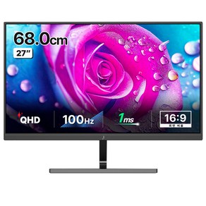 주연테크 QHD LED 모니터 IPS 100Hz FeeSync USB TypeC, 68cm, Q27C15(일반)