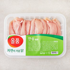 올품 무항생제 인증 자연이키운닭 안심 (냉장)