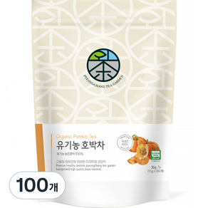 평창다원 PLA 생분해 삼각티백 유기농 호박차, 1.5g, 20개입, 5개