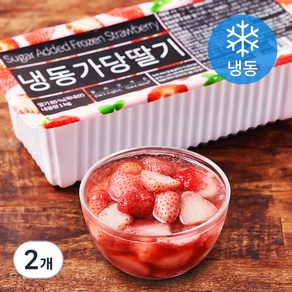 딜라잇가든 국내산 가당딸기 (냉동), 2개, 1kg