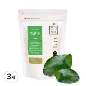 신선약초 연잎가루, 300g, 3개