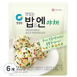 청정원 맛있는밥& 엔 야채 후리가케